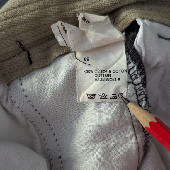 Marlboro Classic Men's Gray 100% Brush Cotton Moleskin Straight Fit Jeans. Italy - Picture 14 of 16